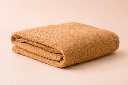 Manta Sienna Caramelo