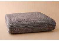 Manta Sienna Cinza Escuro