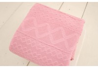 Manta Tricot Rosé Encanto
