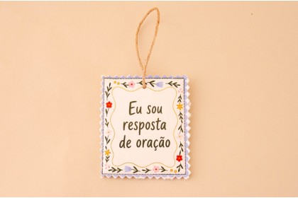Tag Decorativa - Resposta de Oração 1