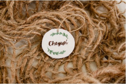 Tag Decorativa para Fotografia Newborn – Cheguei