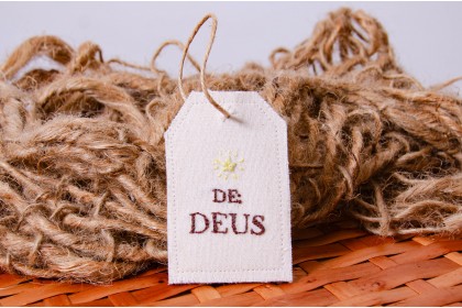 Tag Decorativa para Fotografia Newborn – De Deus 3