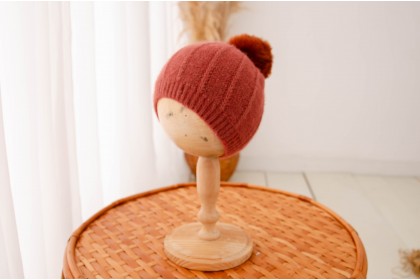 Touca Pompom 6 a 12 meses