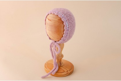 Touca Tricot Bordada Gisele