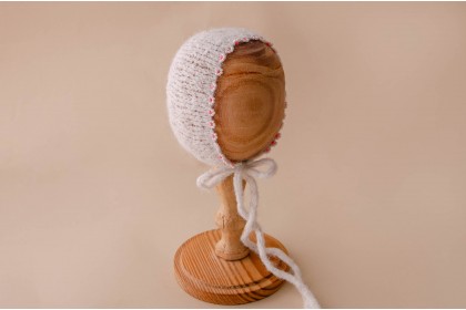 Touca Tricot Bordada Heloisa