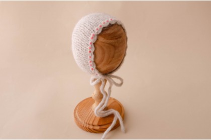 Touca Tricot Bordada Luana