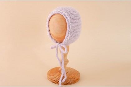 Touca Tricot Bordada Lígia