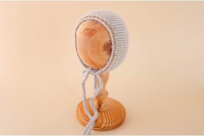 Touca Tricot Bordada Olivia