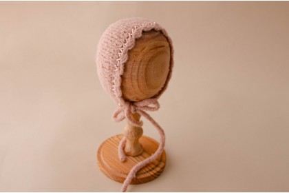 Touca Tricot Bordada Sarah - 1 Mês