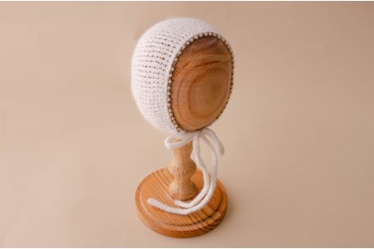 Touca Tricot Bordada Talita