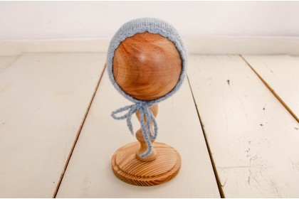 Touca Tricot Nuvem Azul