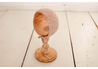 Touca Tricot Nuvem Canela