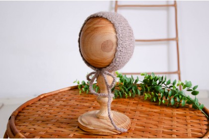 Touca Tricot Nuvem Marrom