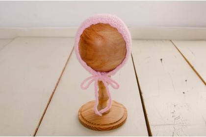 Touca Tricot Nuvem Pink Candy