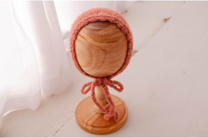 Touca Tricot Nuvem Terracota
