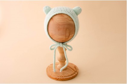 Touca Tricot Orelhinha Mint