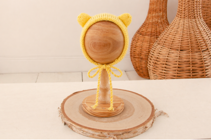 Touca Tricot Orelhinha Sunshine