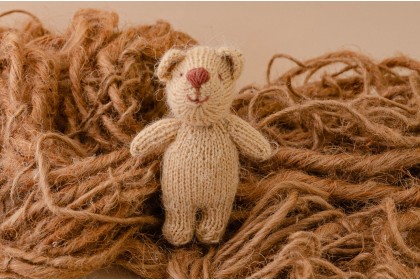 Ursinho Tricot Bege