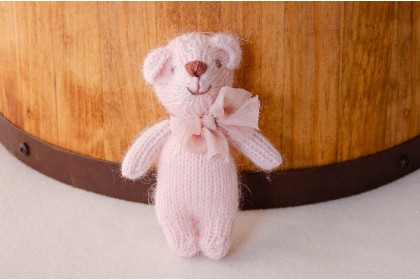 Ursinho Tricot Rosa