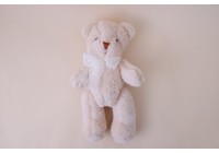 Urso de Pelúcia Bege Claro - Tamanho M