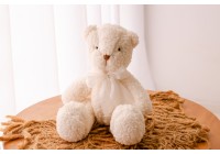 Urso de Pelúcia Off White - Tamanho M
