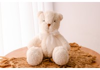 Urso de Pelúcia Off White - Tamanho M