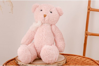 Urso de Pelúcia Rosa (SOB ENCOMENDA)