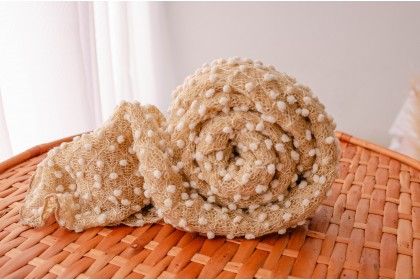 Wrap Pipoca Bege