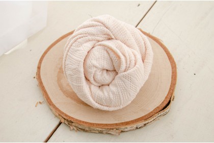 Wrap Texturizado Luna Tricot Creme