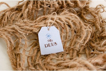 Tag Decorativa para Fotografia Newborn – De Deus Azul