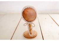 Touca Tricot Nuvem Bege