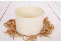 Baldinho Vintage com Alças - Creme (Acompanhamento)