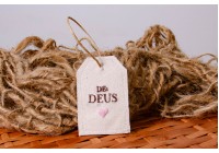 Tag Decorativa para Fotografia Newborn – De Deus 2