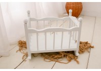 Bercinho de Madeira Florença Off White 