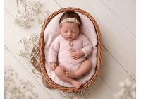 Body Tricot Champagne - Newborn Body Tricot Champagne - Newborn