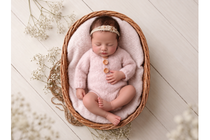 Body Tricot Champagne - Newborn 