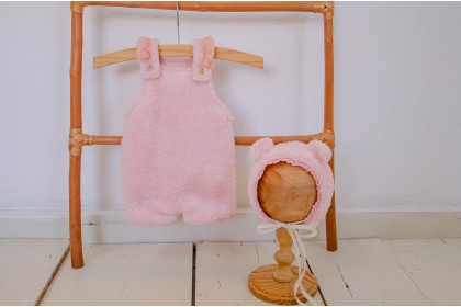 Conjunto Ursinho Rosa - Newborn