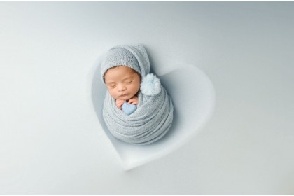 Wrap Tricot Max - Azul