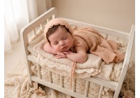 Touca Tricot Bordada Sandy