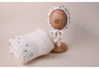 Conjunto Tricot Estelar Creme