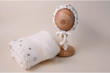 Conjunto Tricot Estelar Creme