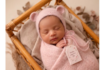 Tag Decorativa - Minha Pequena Flor Off White