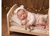 Conjunto Teddy Creme - Newborn Conjunto Teddy Creme - Newborn