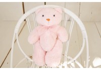 Urso de Pelúcia Rosa - Tamanho M