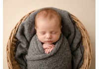 Wrap Tricot Max - Cinza Escuro