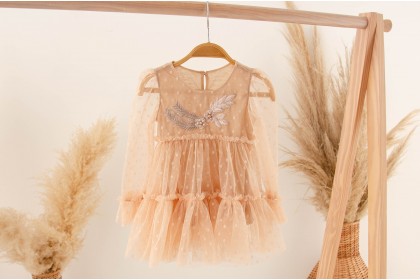Vestido Celina - 6 a 9 meses (Bazar)