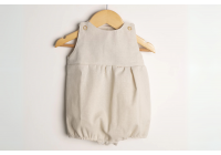 Body Ariel Bege - 3 a 6 meses