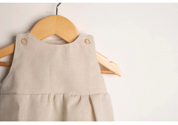 Body Ariel Bege - 3 a 6 meses