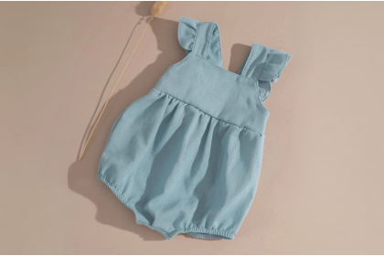 Body Celeste - 9 a 12 meses