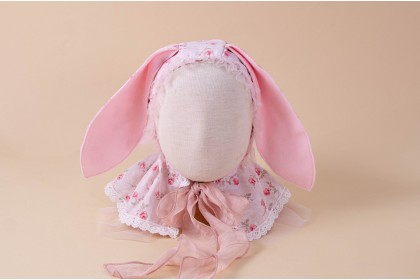 Bonnet Coelhinha Mariá - 9 a 12 Meses 